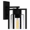 Quoizel Damien 1-Light Earth Black Outdoor Wall Lantern DMN8407EK - alternate 2